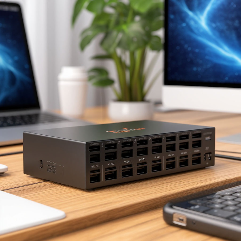 COREPOWER Desktop Charging Station 6 ports