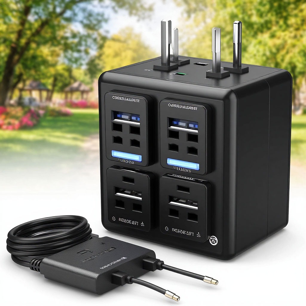COREPOWER Universal Travel Adapter all-in-one